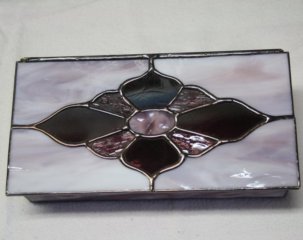 jewelry box light mauve